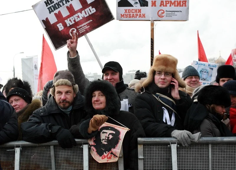 Opposition meeting in Moscow 04.02.12, Russia